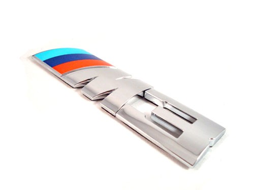 ///M3 Trunk Chrome Small Emblem