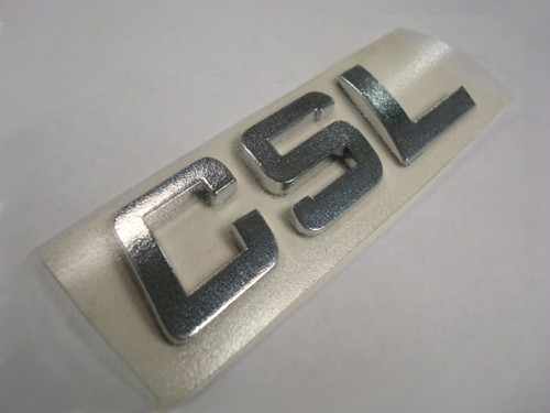 ///M3 CSL Chrome Emblem