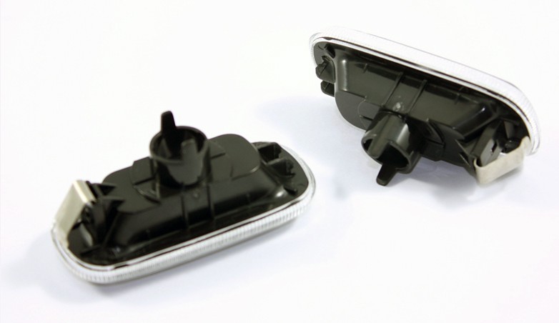 Crystal Smoked Oval Side Blinkers for Early Audi Models