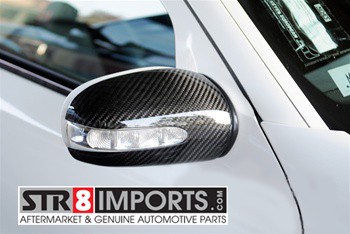 Mercedes Benz W211 E Class Carbon Fiber Mirror Covers