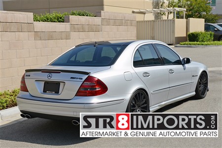 Mercedes W211 E Class AMG Style Carbon Fiber Trunk Spoiler