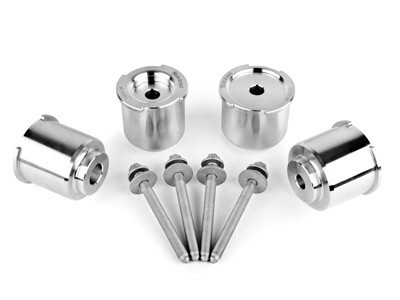 Macht Schnell - Solid Aluminum Subframe Bushing Kit - BMW E82 1M & E9X M3