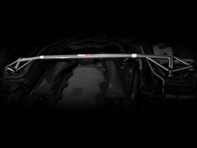RENNtech - Carbon Fiber Front Strut Brace - Mercedes-Benz W204 C63 AMG
