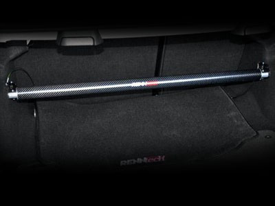 RENNtech - Carbon Fiber Rear Removable Strut Brace - Mercedes-Benz W204 C63 AMG