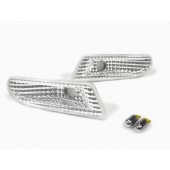 Crystal Clear Front Bumper Sidemarkers for Mercedes Benz W220 S-Class