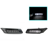 Smoked White LED Bumper Sidemarkers for 997 Carrera & 987 Boxster & Cayman