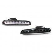 Crystal Smoked LED Daytime Running DRL Fog Light Kit for 987 Boxster