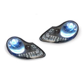 LED Chrome Projector Headlights for 986 Boxster & 996 Carrera